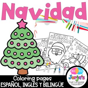 Coloring pages in spanish christmas navidad