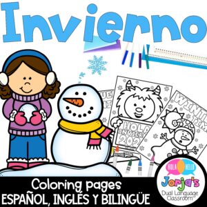 hojas de colorear invierno coloring pages winter