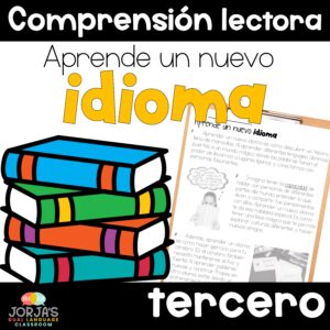 Aprende un nuevo idioma Texto persuasivo Tercer grado Persuasive text Spanish