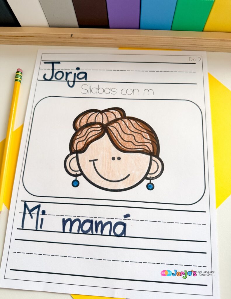 Escritura para kinder: De sílabas a oraciones