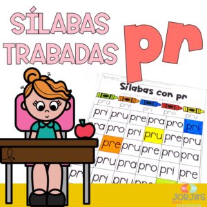 Sílabas trabadas PR Hojas de trabajo y Actividades
