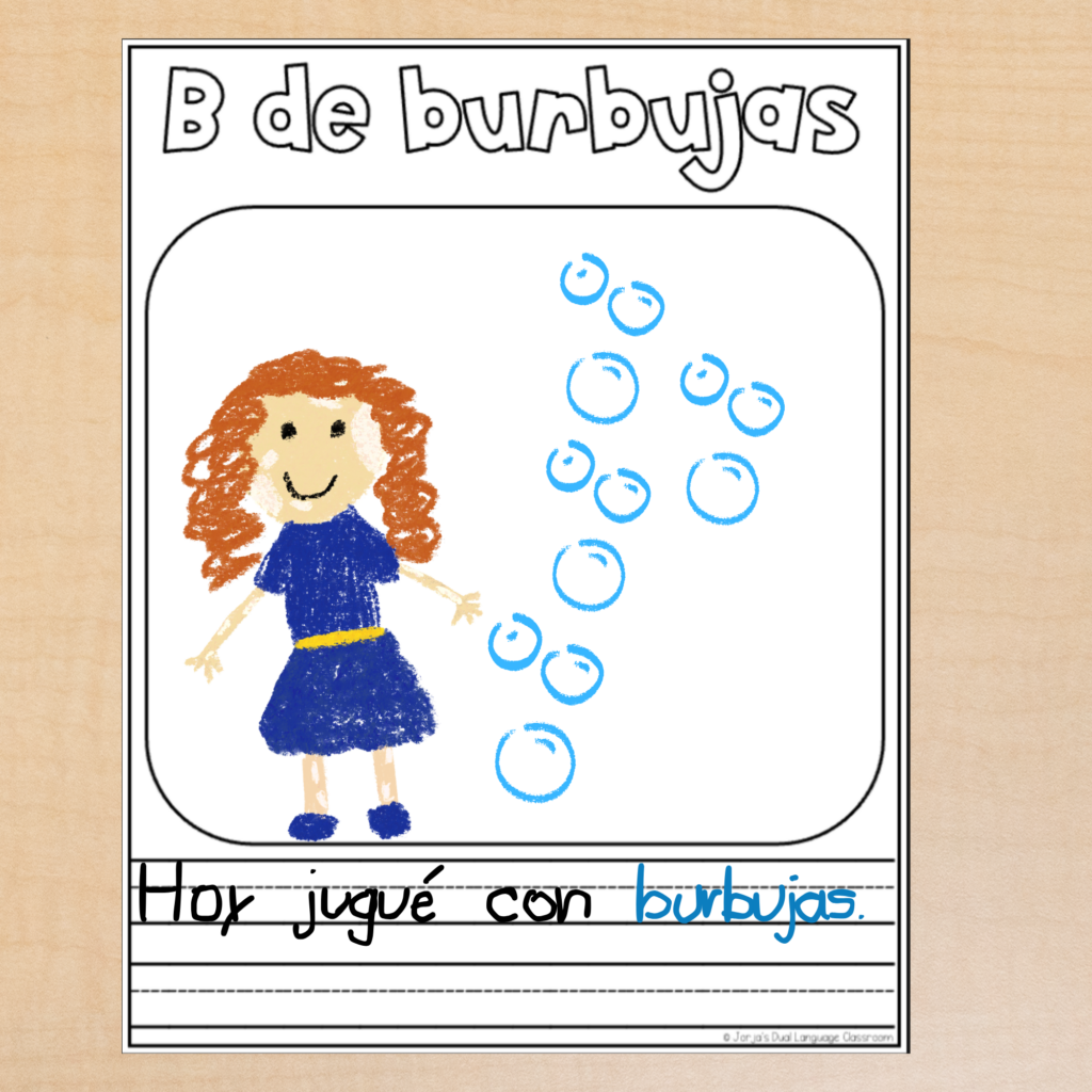 b de burbujas cuenta regresiva fin de año
