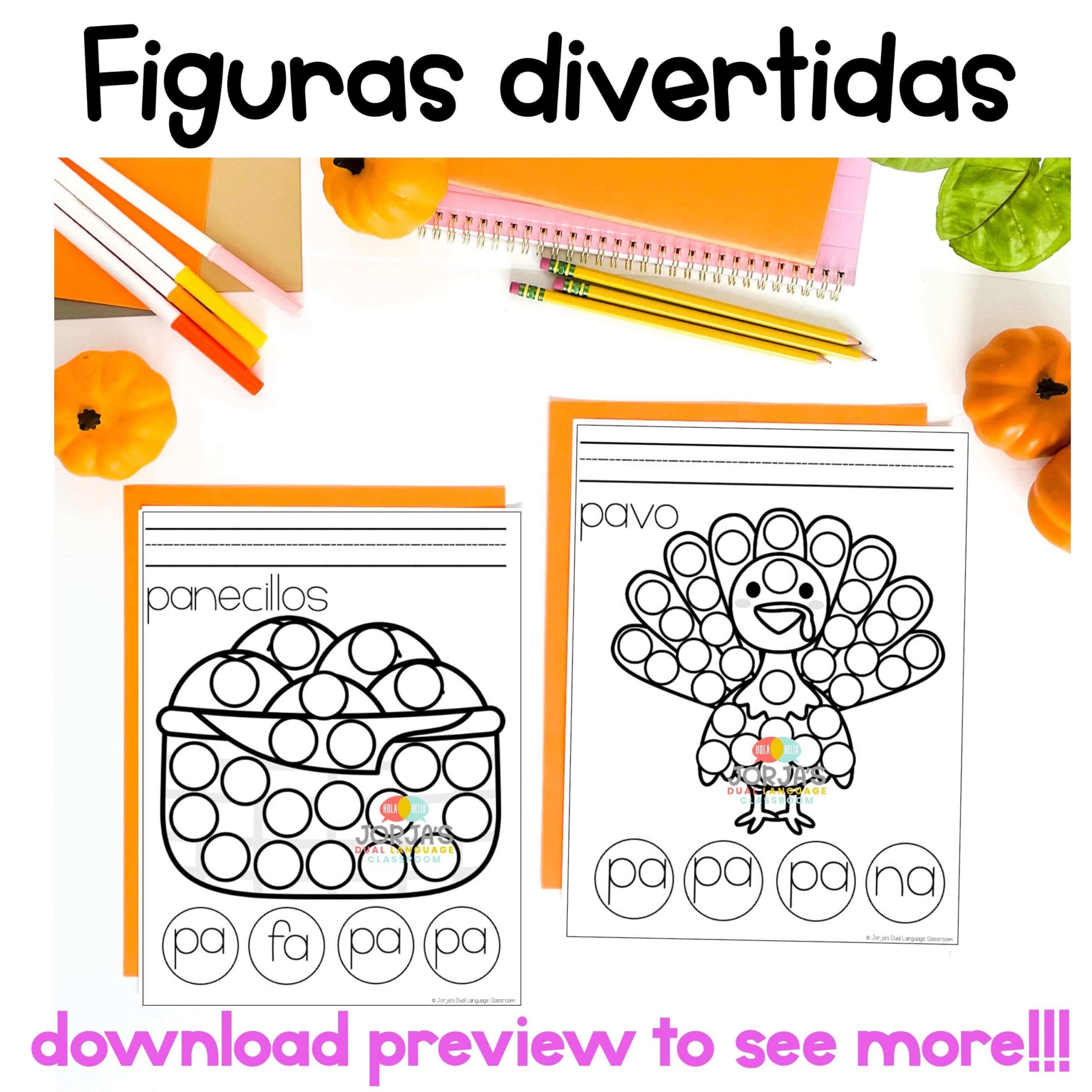 Thanksgiving Activities Thanksgiving Dot Marker Actividad Día de Gracias español - Image 4
