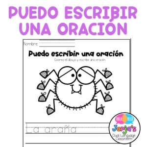 Puedo escribir una oracion espanol